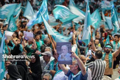 عکس‌هایی از سفر انتخاباتی «مسعود پزشکیان» به مشهد