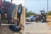 جزئیاتی از مرگ عجیب زن تراکتورسوار در حوالی مشهد