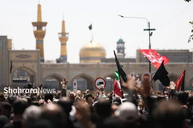 گزارش تصویری | اجتماع بزرگ صادقیون در مشهدالرضا(ع) (۴ اردیبهشت ۱۴۰۴)