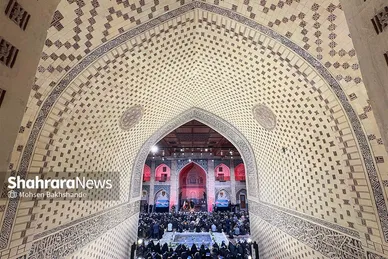 گزارش تصویری | مراسم احیا ویژه ناشنوایان در شب‌ بیست یکم ماه مبارک رمضان