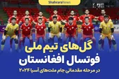 ویدئو | گل‌های تیم ملی فوتسال افغانستان در مرحله مقدماتی جام ملت‌های آسیا ۲۰۲۴