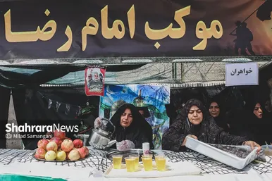 زائران پیاده امام رضا(ع) - ۲