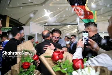 بازگشت تیم ملی فوتسال افغانستان به مشهد