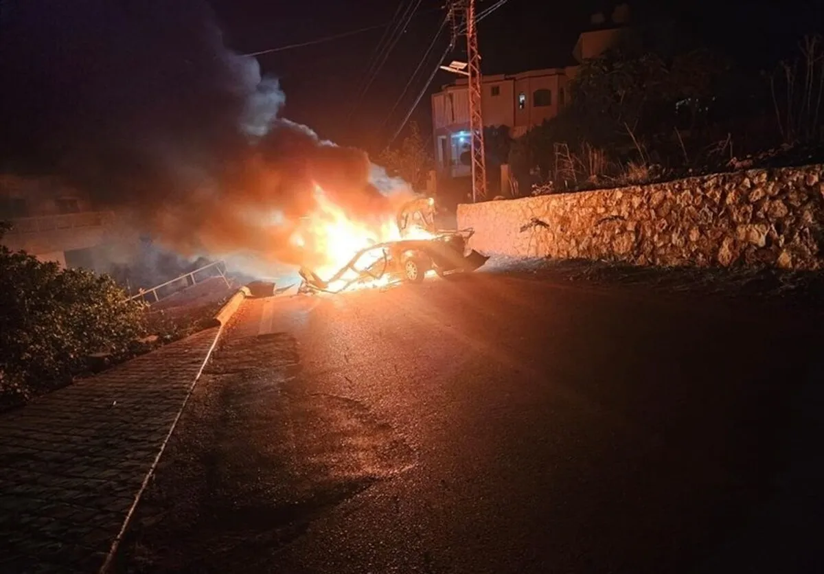 شهادت یک لبنانی در حمله پهپادی اسرائیل (۲۱ دی ۱۴۰۴)