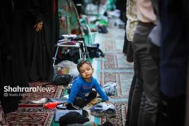 گزارش تصویری | مهمانان کوچک حرم رضوی