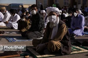 نماز عید قربان مهاجران افغانستانی در تهران + فیلم