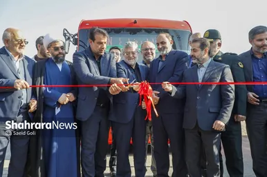 گزارش تصویری | مراسم رونمایی از ۳۰ دستگاه اتوبوس شهری در مشهد