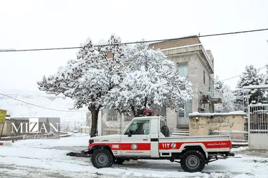ایران زیباست | برف در کلات