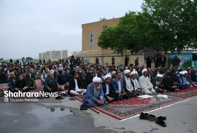 نماز عید سعید فطر مهاجران افغانستانی در گلشهر
