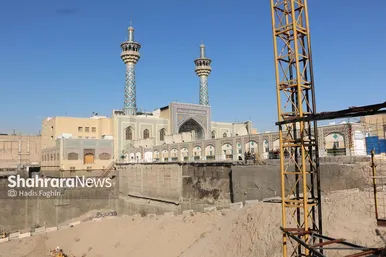 بازدید اصحاب رسانه از مهم‌ترین پروژه‌های عمرانی حرم مطهر رضوی