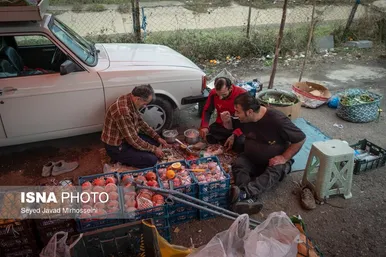 ایران زیباست | بازار محلی سیاهکل