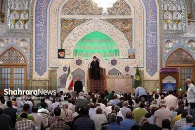 نماز عید سعید قربان در حرم مطهر رضوی (۲۸ خرداد ۱۴۰۳)