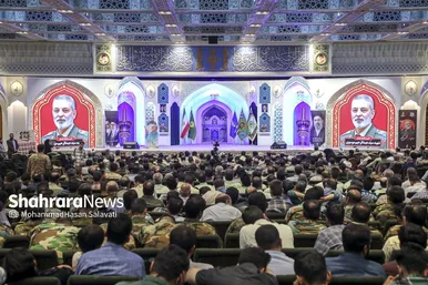 گزارش تصویری | بزرگداشت سپهبد شهید محمد پاکپور در حرم مطهر رضوی