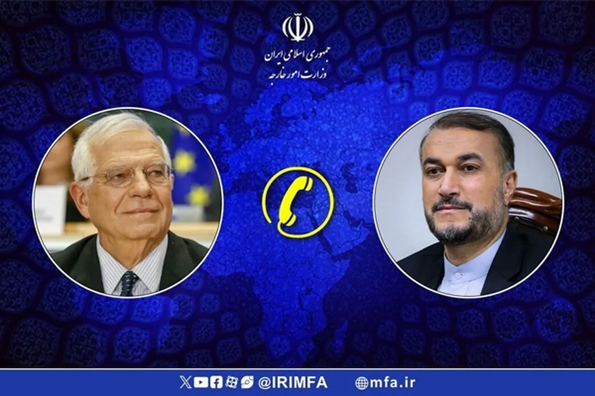 بورل خواستار تداوم خویشتنداری جمهوری اسلامی ایران شد