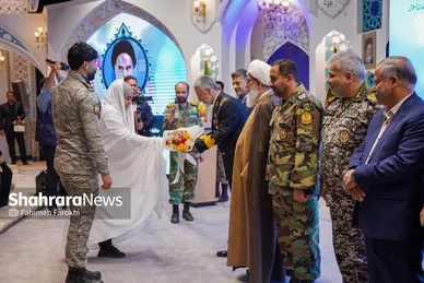 گزارش تصویری | مراسم اختتامیه همایش زوج های جوان ارتش جمهوری اسلامی