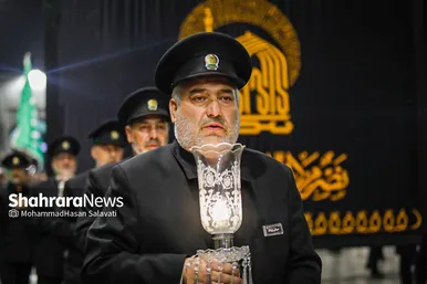 گزارش تصویری | آیین شام غریبان شهادت امام رضا(ع) در حرم رضوی