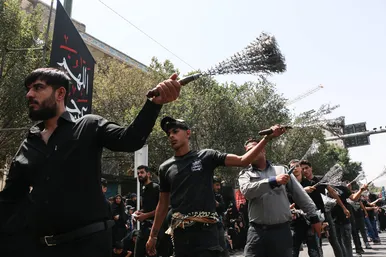 عزاداری روز تاسوعا در مشهد مقدس