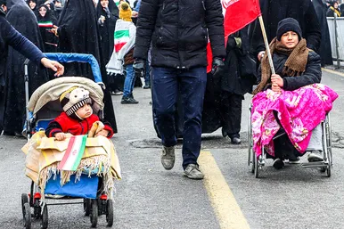 راهپیمایی 22 بهمن در مشهد 3