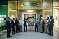 رونمایی از پوستر جشنواره فیلم رضوی در حرم مطهر امام رضا (ع) + عکس