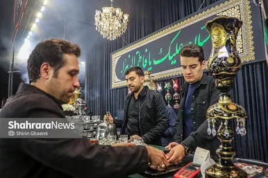 گزارش تصویری | موکب های سطح شهر مشهد در آستانه شهادت حضرت زهرا (س)