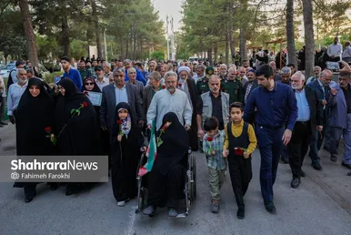 گزارش تصویری | بزرگداشت چهلمین سالگرد شهادت سرلشگر شهید محمود کاوه فرمانده لشگر ۵۵ ویژه شهدا و شهدای کربلای ۲