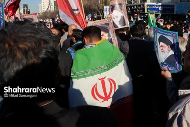 گزارش تصویری | مراسم تشییع پیکر شهدای مدافع امنیت در مشهد (۲۲ دی ۱۴۰۴) - ۱