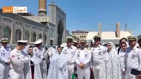 ویدئو| اولین جشنواره سراسری زوج&zwnj;های جوان ارتش در مشهد