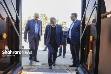 گزارش تصویری | مراسم رونمایی از ۳۰ دستگاه اتوبوس شهری در مشهد