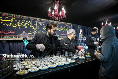 حال و هوای فاطمیه در خیابان‌های مشهد