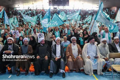 عکس‌هایی از سفر انتخاباتی «مسعود پزشکیان» به مشهد