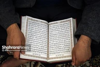 آیین معنوی اعتکاف در حرم امام رضا (ع)