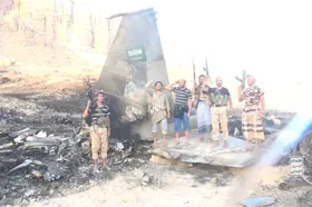 یمنی&zwnj;ها یک جنگنده&zwnj; F-15SA سعودی را سرنگون کردند + فیلم و عکس