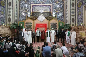 برپایی محفل روایتگری دوران دفاع مقدس در حرم امام&zwnj;رضا(ع)