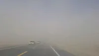 کاهش شدید دید افقی رانندگان در محور‌های خراسان رضوی در پی طوفان و گرد و خاک ( ۱۵ مردادماه ۱۴۰۲)