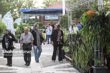 گزارش تصویری | افتتاح بیست‌وسومین نمایشگاه گل و گیاه مشهد