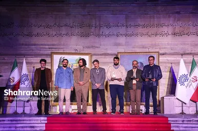 گزارش تصویری | آیین اختتامیه چهارمین دوره جایزه ملی داستان حماسی در آرامگاه فردوسی مشهد
