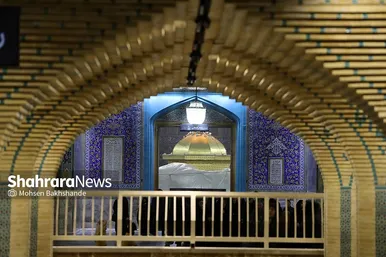 شب عید مبعث در حرم مطهر رضوی
