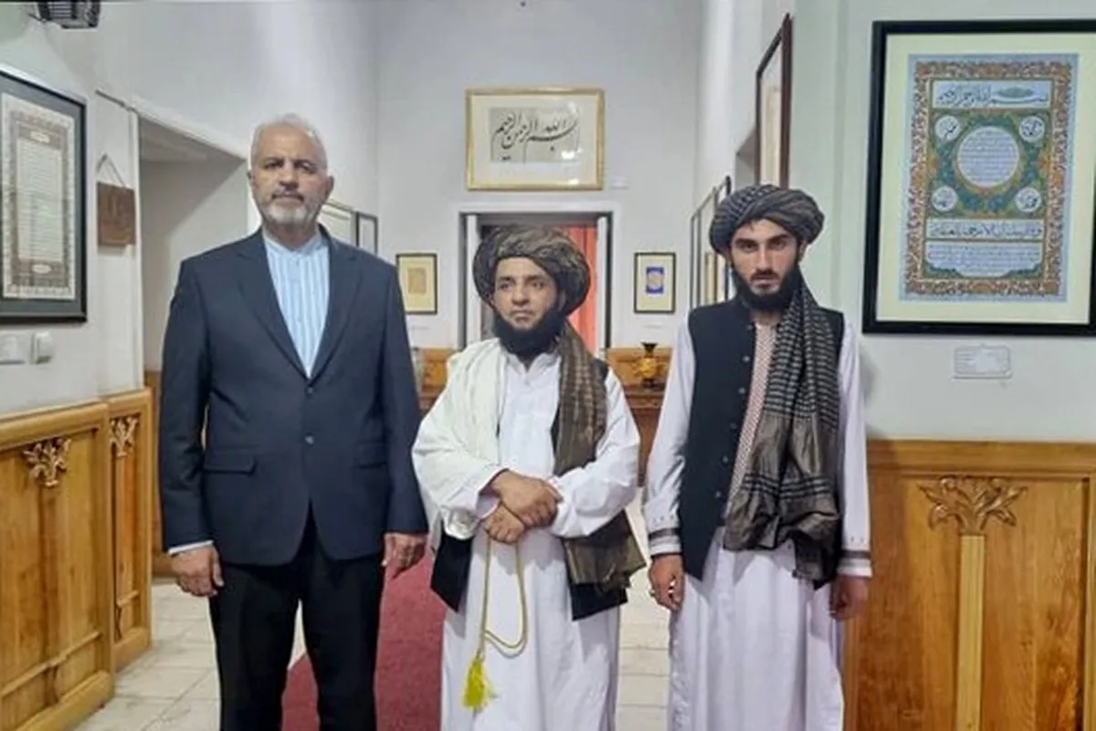 سرپرست سفارت ایران در کابل از نگارستان ملی افغانستان بازدید کرد
