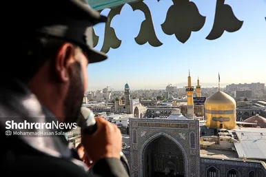 آیین سنتی «صلا» در حرم مطهر رضوی