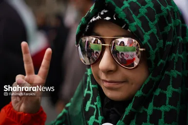 گزارش تصویری | راهپیمایی روز قدس ۱۴۰۴ در مشهد - ۵