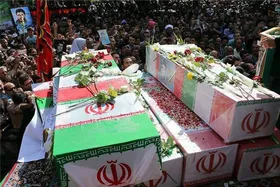تکرار حماسه ۹ دی ۸۸ با تشییع شهدای گمنام در دی ۱۴۰۱