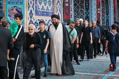 گزارش تصویری | زیارت مزار مطهر رهبر شهید انقلاب اسلامی در حرم مطهر رضوی