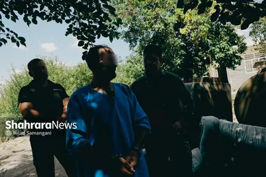 گزارش تصویری | بازسازی صحنه قتل صاحب گلخانه در بلوار شاهنامه