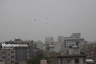 هجوم ریزگرد‌ها از ترکمنستان به مشهد (۲۵ خرداد ۱۴۰۱)