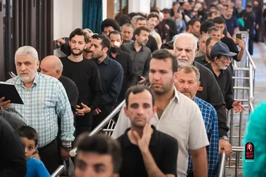 گزارش تصویری | زیارت مزار مطهر رهبر شهید انقلاب اسلامی در حرم مطهر رضوی