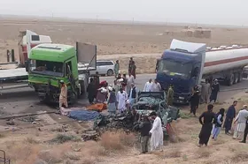 ۲ تصادف جاده&zwnj;ای در شمال افغانستان ۵۷ کشته و زخمی برجای گذاشت