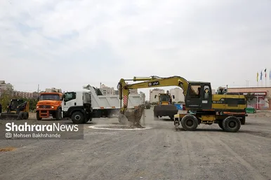 گزارش تصویری | مراسم آغاز عملیات اجرایی احداث بوستان موضوعی کودک و سلامت مشهد