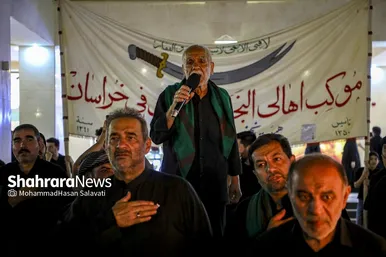 روضه سیدالشهدا(ع) در جوار بارگاه رضوی قرائت می‌شود.