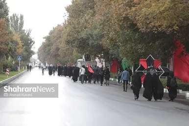 مراسم راهپیمایی جاماندگان اربعین حسینی