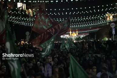 گزارش تصویری | جشن مردمی میلاد پیامبر اعظم (ص) و امام جعفر صادق (ع) در مشهد
